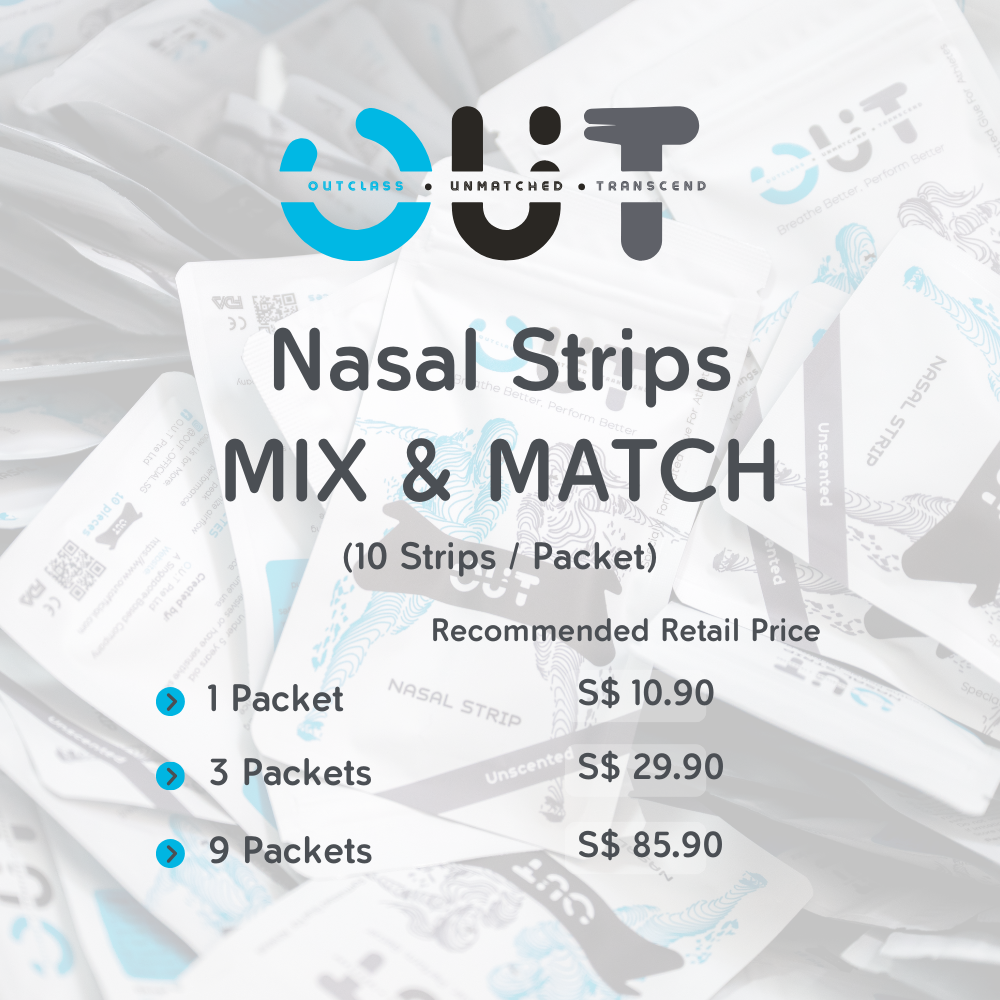 O.U.T Nasal Strip | 10 Strips / Pack