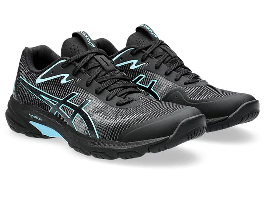 ASICS NETBURNER PROFESSIONAL FF 4 [BLACK/ BRIGHT CYAN]