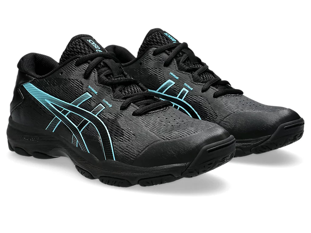 ASICS GEL-NETBURNER ACADEMY 9 [BLACK/ BRIGHT CYAN]
