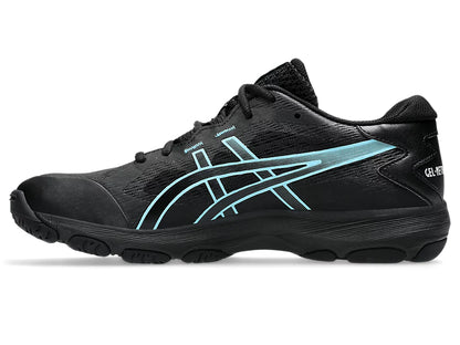 ASICS GEL-NETBURNER ACADEMY 9 [BLACK/ BRIGHT CYAN]