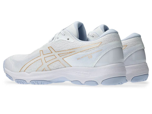 ASICS GEL-NETBURNER ACADEMY 10 [WHITE/ CHAMPAGNE]