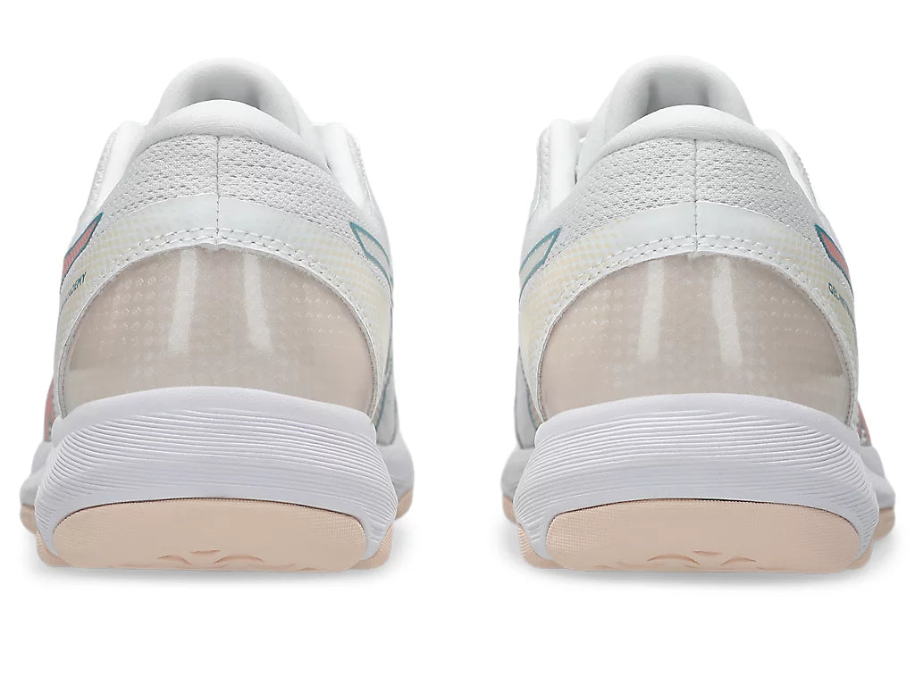 ASICS GEL-NETBURNER ACADEMY 10 [WHITE/ WILD BLOSSOM]
