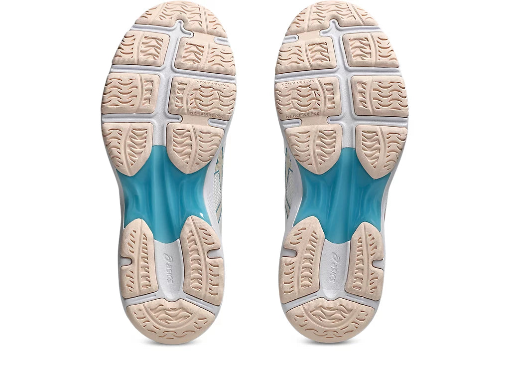 ASICS GEL-NETBURNER ACADEMY 10 [WHITE/ WILD BLOSSOM]