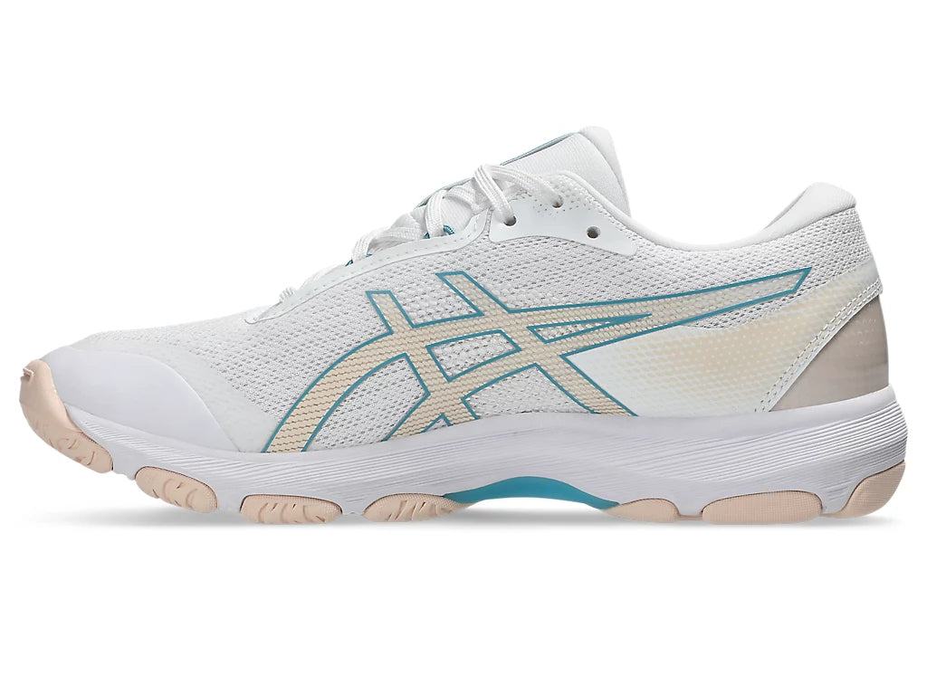 ASICS GEL-NETBURNER ACADEMY 10 [WHITE/ WILD BLOSSOM]