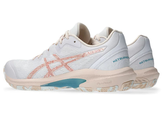 ASICS NETBURNER SHIELD FF [WHITE/ PEARL PINK]